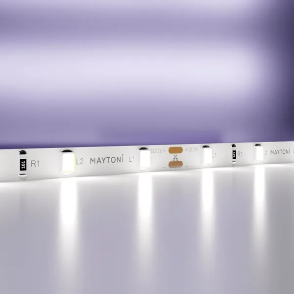 Лента светодиодная 12В 2835 4,8Вт/м 60LED/м 6000K 5м IP20 5мм Technical Maytoni