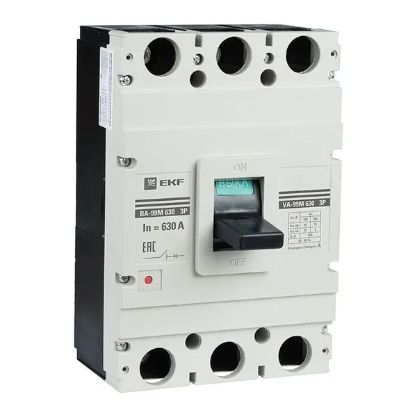 Выключатель автоматический ВА-99М 630/500А 3П 50кА EKF PROxima
