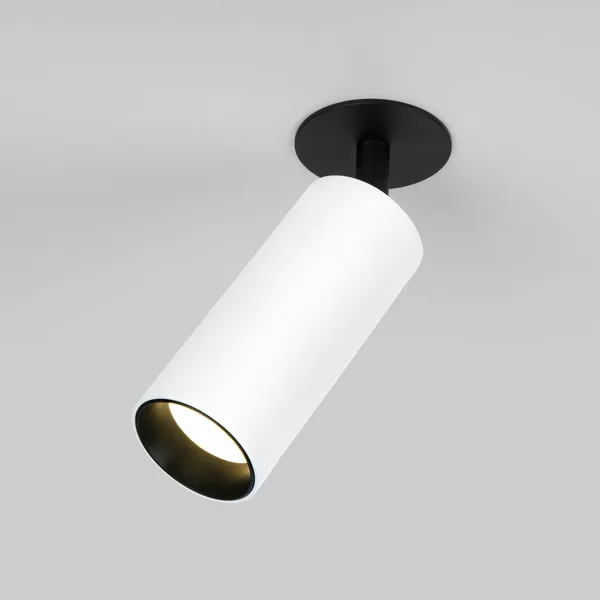 Светильник встраиваемый 10Вт 4200К белый с черным IP20 Diffe (a058173) Elektrostandard