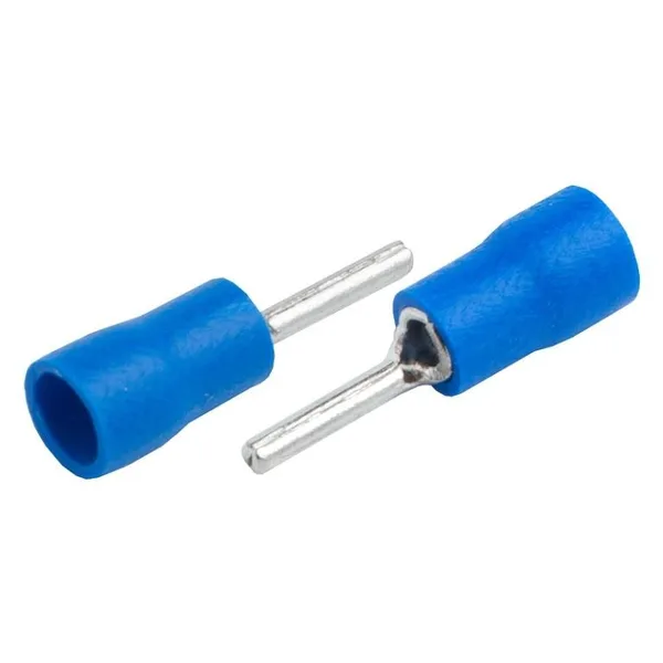 Наконечник НкИш (круглый штыревой) GNPI-2-22 Синий, 100 штук General