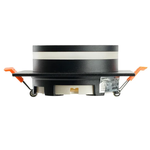Светильник потолочный встраиваемый, 15W 230V GX53, черный, квадрат, без лампы, DL503 LUNA Feron — фото 3