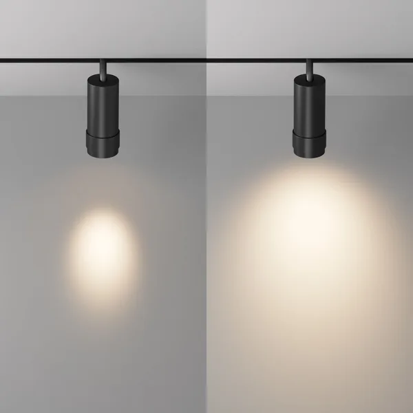 Трековый светильник LED 12Вт Черный IP20 Magnetic track system Exility TR211-1-12W3K-Z-B Technical Maytoni — фото 4