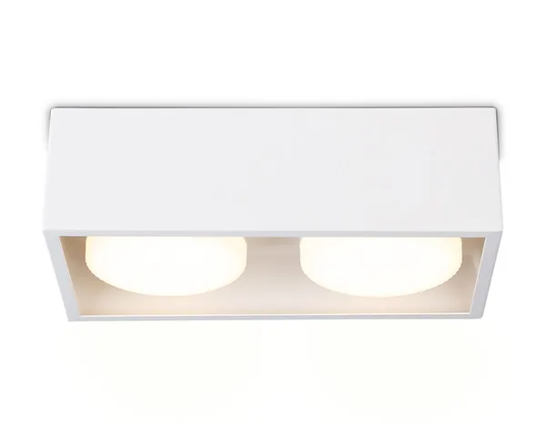 Светильник накладной TN70828/2 WH белый GX53/2 max 12W 200*100*60 Ambrella Light
