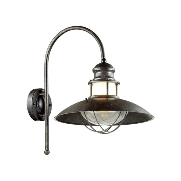 Уличный настенный св-к IP44 E27 1*60W DANTE коричневый/прозрачный B ODEON LIGHT