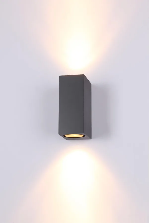 Ландшафтный св-к IP54 GU10 2*50W 220V LANDSCAPE темно-серый B NOVOTECH — фото 3