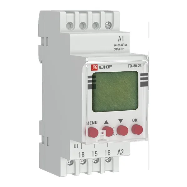 Таймер электронный ТЭ-80 24-230В PROxima EKF