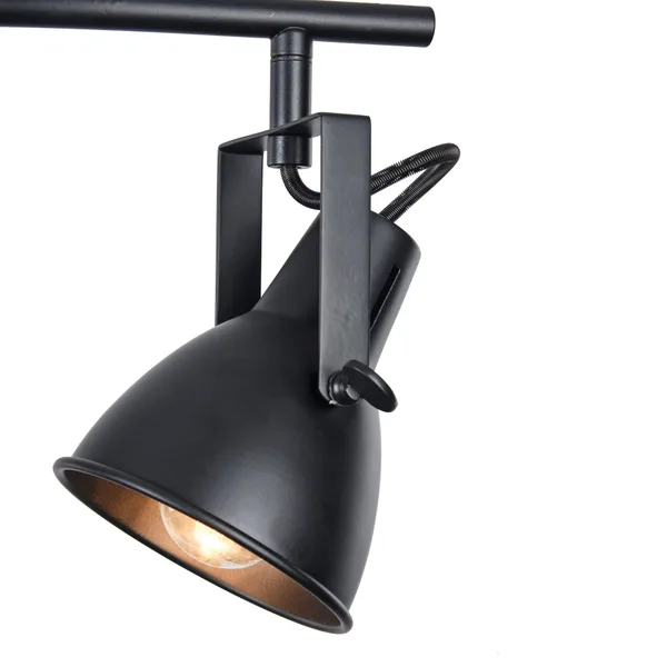 Светильник спот 4*E14 40Вт Черный IP20 Ibbi FR4276-CW-04-B Freya — фото 3