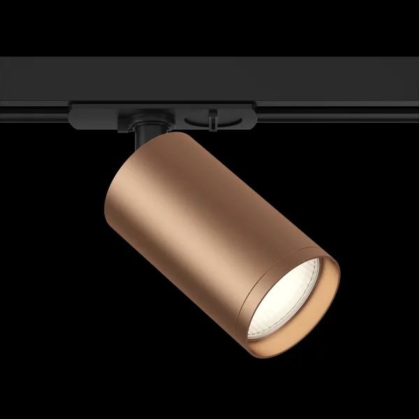 Светильник трековый 1*GU10 10Вт Черный и Медь матовая IP20 Focus S TR020-1-GU10-BC Technical Maytoni — фото 4