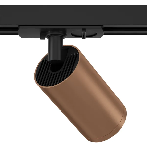 Светильник трековый 1*GU10 10Вт Черный и Медь матовая IP20 Focus S TR020-1-GU10-BC Technical Maytoni — фото 2