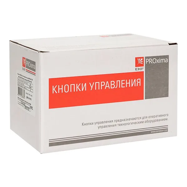 Кнопка AS-22N "Пуск-Стоп" прямоугольная 220В NO+NC PROxima EKF — фото 2