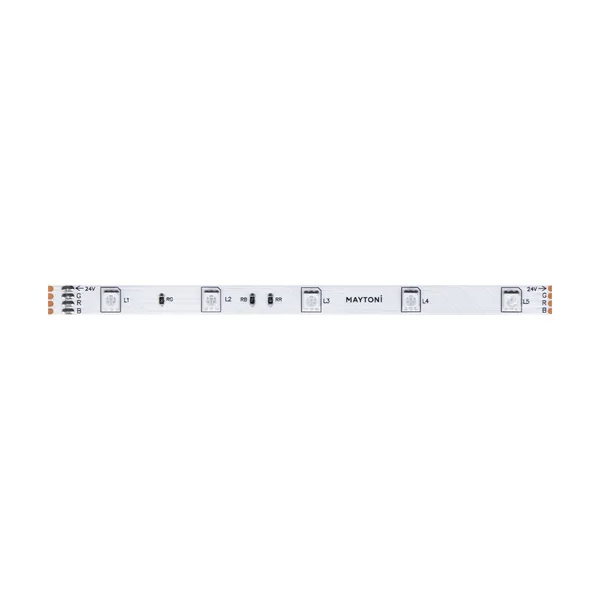 Лента светодиодная 24В 5050 7,2Вт/м 30LED/м RGB 5м IP20 Technical Maytoni — фото 3