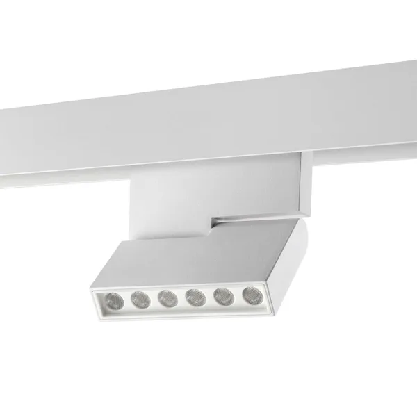 Трековый св-к димм.с ДУ,со сменой цв.темп.IP20 LED 3000~6500К 12W 48V белый FLUM D NOVOTECH — фото 3