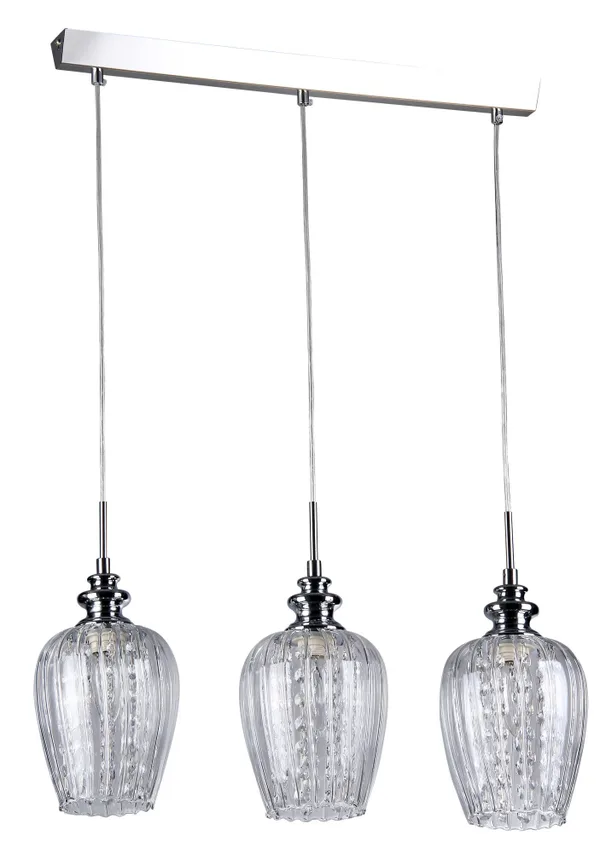 Подвесной светильник 3*E14 40Вт Никель IP20 Blues MOD044-PL-03-N Maytoni