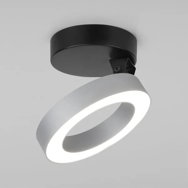 Накладной светодиодный светильник 12Вт 4200К серебро IP20 Spila (a060186) Elektrostandard