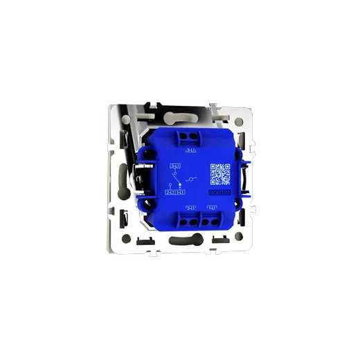 Проходной переключатель встраиваемый Voltum S70 одноклавишный 10А, (шелк) — фото 7