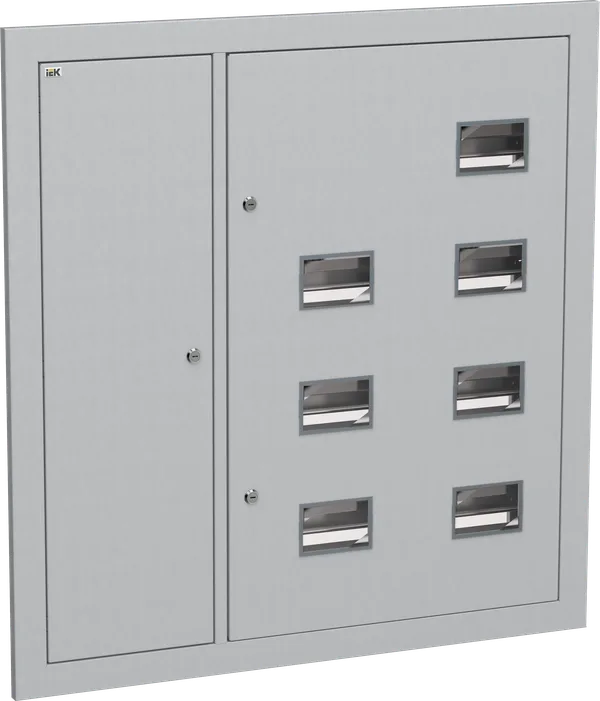Корпус металлический ЩЭ-7-Э 36 IP31 (слаботочный отсек слева) LIGHT IEK