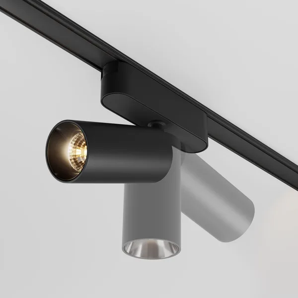 Трековый светильник LED 12Вт Черный IP20 Magnetic track system Radity TR103-1-12W3K-M-B Technical Maytoni — фото 4