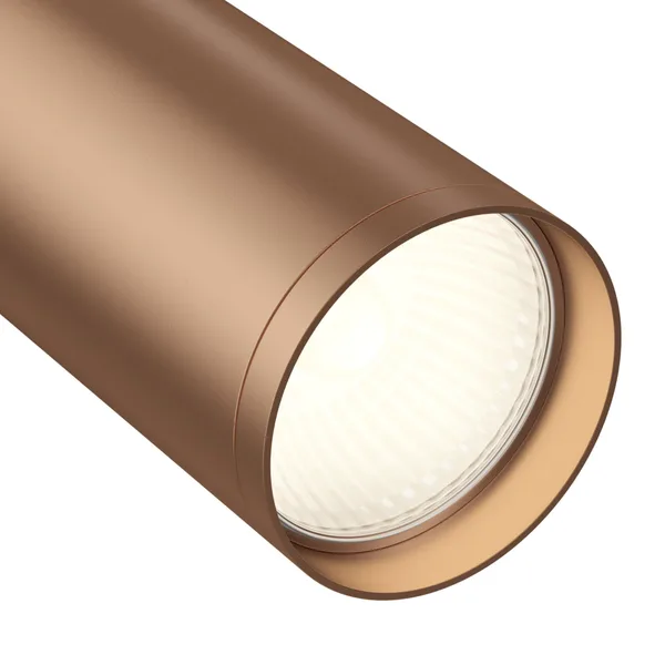 Светильник трековый 1*GU10 10Вт Белый и Медь матовая IP20 Focus S TR020-1-GU10-WC Technical Maytoni — фото 2