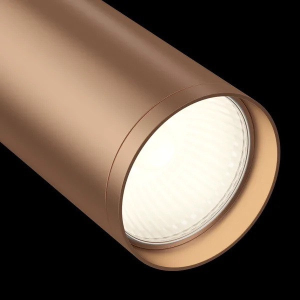 Светильник трековый 1*GU10 10Вт Белый и Медь матовая IP20 Focus S TR020-1-GU10-WC Technical Maytoni — фото 4