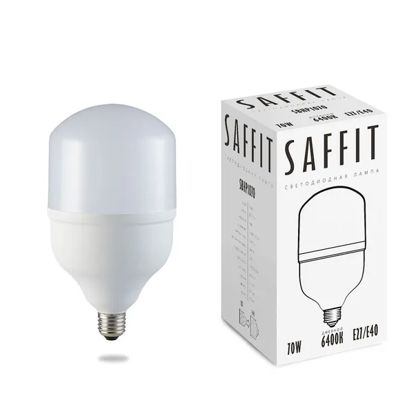 Лампа светодиодная SAFFIT SBHP1070 E27-E40 70W 6400K Feron