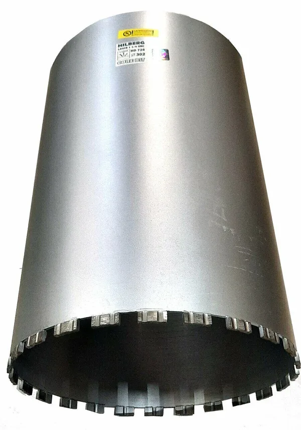 Коронка алмазная 302*450 Laser 1 1/4 UNC HD726 Hilberg — фото 4