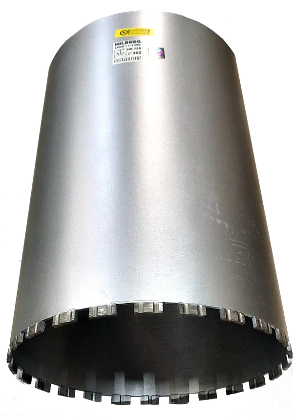 Коронка алмазная 302*450 Laser 1 1/4 UNC HD726 Hilberg