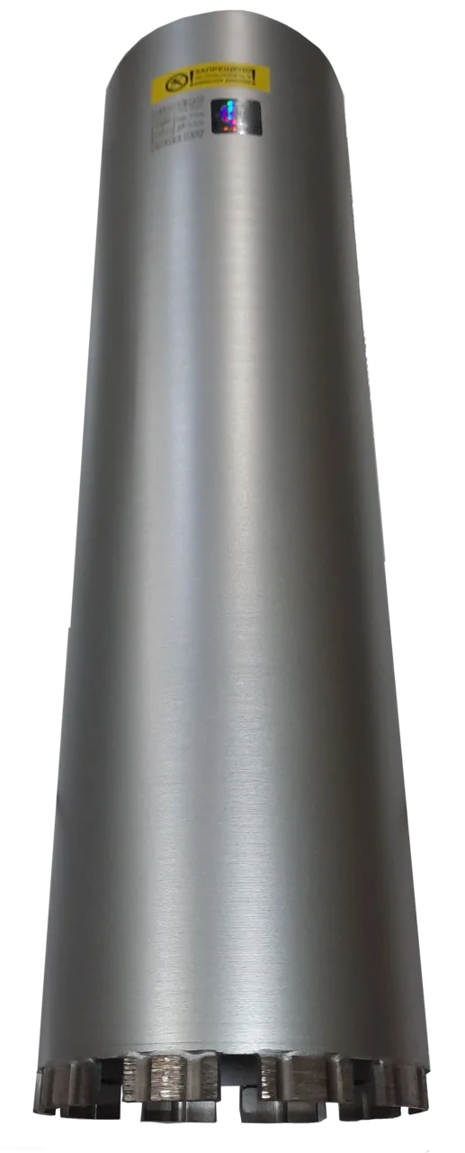 Коронка алмазная 112*450 Laser 1 1/4 UNC HD714 Hilberg — фото 2