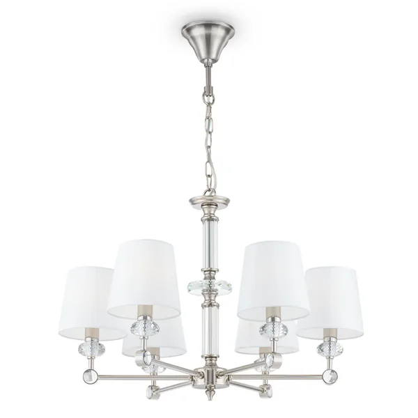 Люстра 6*E14 40Вт Хром IP20 Riverside MOD018PL-06CH Maytoni — фото 3