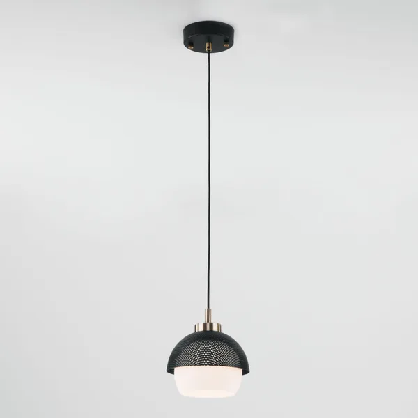 Подвесной светильник 1*E27 60Вт IP20 Nocciola (50106/1 античная бронза / черный) Eurosvet — фото 3