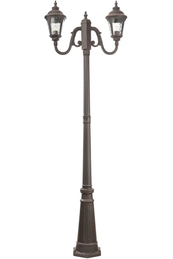 Ландшафтный светильник 2*E27 60Вт Бронза Антик IP20 Goiri O028FL-03BZ Outdoor Maytoni