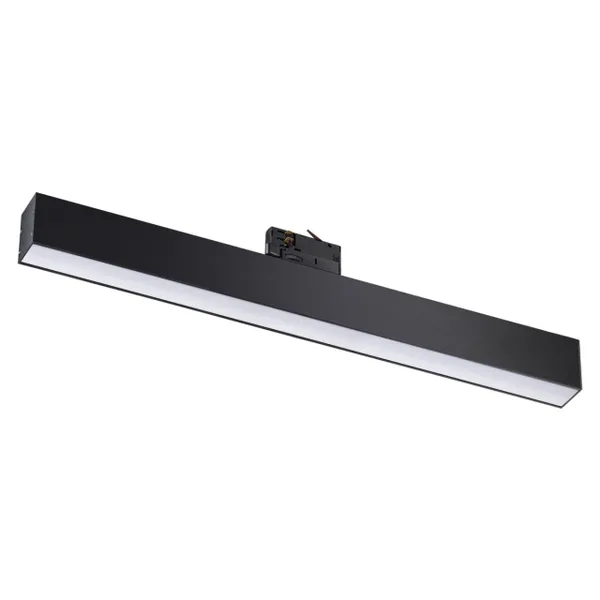 Св-к трехфазный трековый св/д IP20 LED 4000K 30W 220V ITER черный C NOVOTECH — фото 3