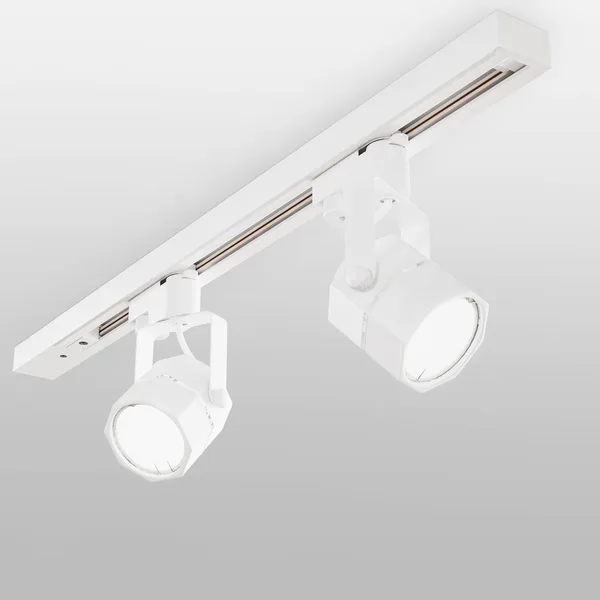 Трековый светильник MRL 1004 для однофазного шинопровода Robi GU10 белый Electrostandart Elektrostandard — фото 3