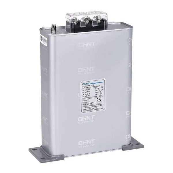 Трехфазный конденсатор BZMJ 0.45-30-3 АС450В, 30 кВАр CHINT