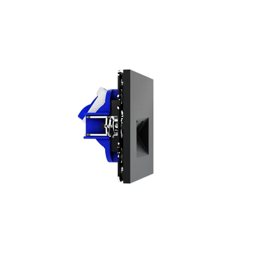 Розетка компьютерная встраиваемая Voltum S70 двойная RJ45+RJ45 КАТ.6, (графит) — фото 22