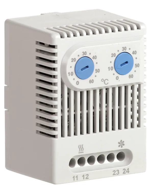 Термостат двухканальный от 0 до +60°C NO+NO IEK