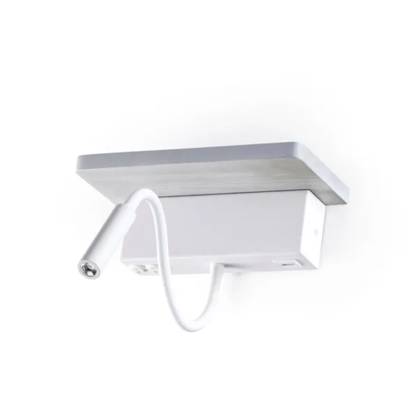 Настен.св-к LED 8W 560Лм 3000К WOODY седой дуб с белым/дерево ODEON LIGHT