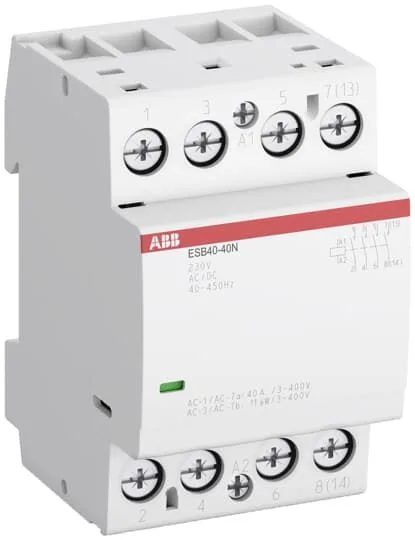 Контактор модульный ESB-24-22 (24А AC1) катушка 400B AC/DC ABB