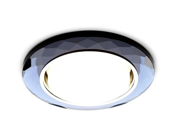 Встраиваемый точечный светильник G8077 BK хром/тонированный GX53 Ambrella Light