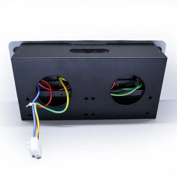 Розетка горизонтальная выдвижная 2 Euro 16А, 2 USB A с блоком 5В/2.1А, RJ45 RocketSocket, проводка, цвет белый — фото 4