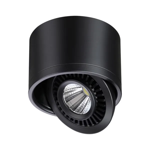 Св-к накл.св/д IP20 LED 9W 770Лм 4000K 220V GESSO черный NOVOTECH