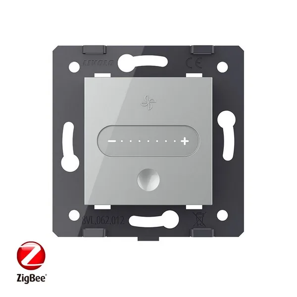 Регулятор вытяжки ZigBee, цвет серый (механизм) Livolo — фото 2