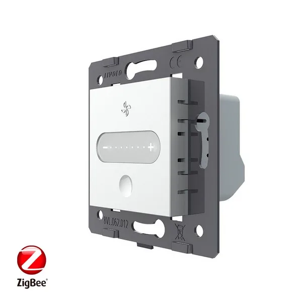 Регулятор вытяжки ZigBee, цвет серый (механизм) Livolo