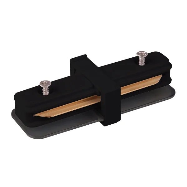 Коннектор прямой для однофазного шинопровода черный IP20 (a039599) Elektrostandard