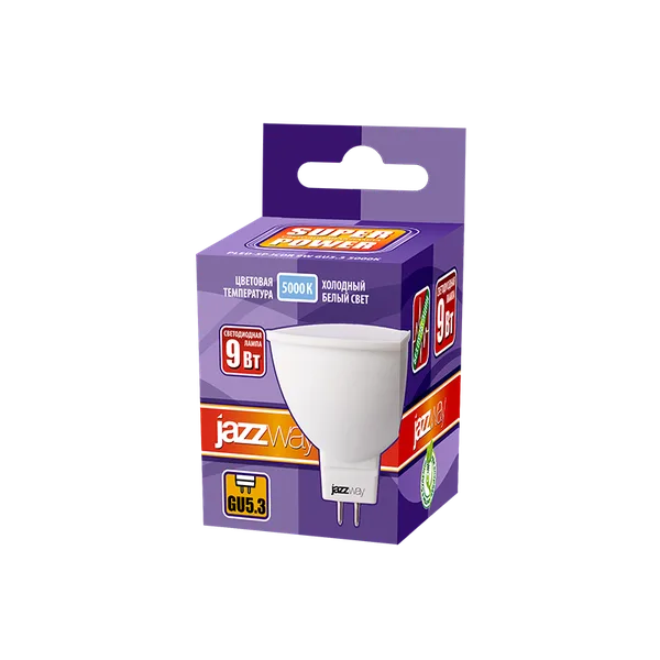 Лампа светодиодная LED 9 Вт GU5.3 220В JazzWay — фото 2