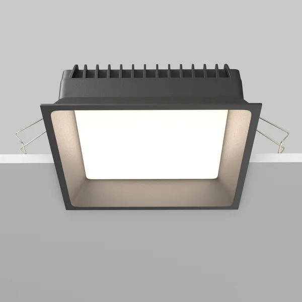 Встраиваемый светильник LED 24Вт Черный IP44 Downlight DL056-24W3-4-6K-B Technical Maytoni — фото 4