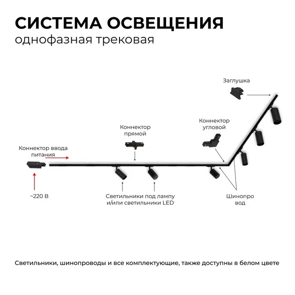 25-06 Светильник светодиодный, трековый, однофазный, 25Вт, 230В/50Гц, 2000лм, 4000К, 35°, IP20, Φ74х140х205мм, черный, алюминий, с адаптеро... APEYRON — фото 7