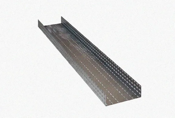 Лоток перфорированный ЛМ 100х65х2000 УТ1,5, оцинкованный лист, S1,2 Курганский ЗЭМИ