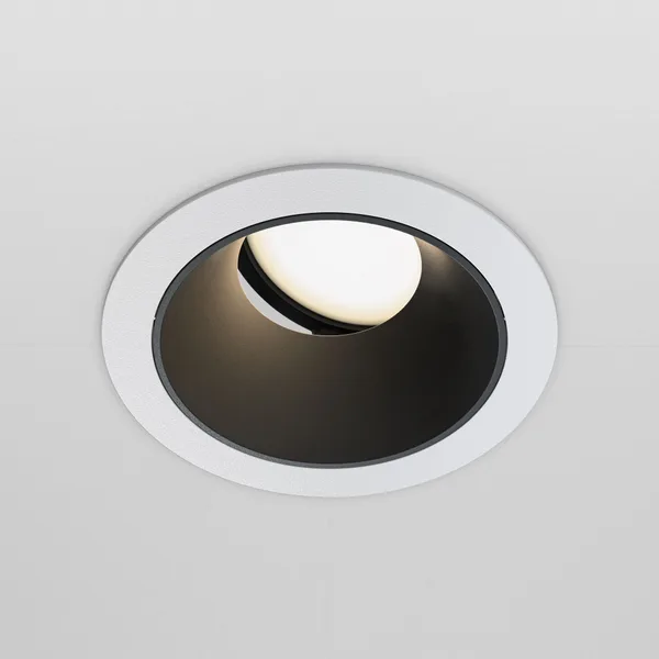 Встраиваемый светильник 1*GU10 10Вт Бело-черный IP20 Downlight DL051-U-1WB Technical Maytoni — фото 3