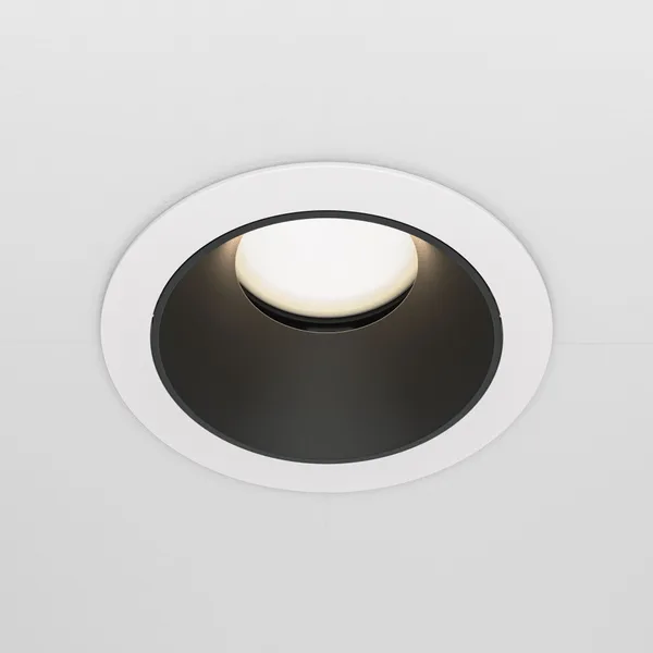 Встраиваемый светильник 1*GU10 10Вт Бело-черный IP20 Downlight DL051-U-1WB Technical Maytoni — фото 4