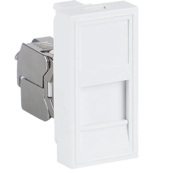 Donel Розетка DEC RJ45 FTP кат.5e, 1мод., бел. (22.5х45мм), серия (тип) DEC — фото 2